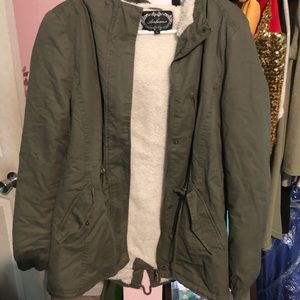 Ambiance Army Green Jacket